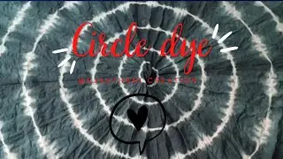 Circle dye || method || with || grey colour ✨ @rajasthanicreation1363