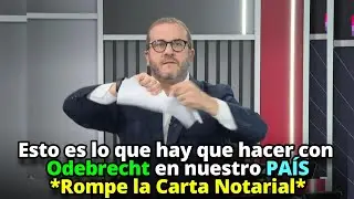 Novonor(Odebrecht) manda CARTA NOTARIAL a contra corriente