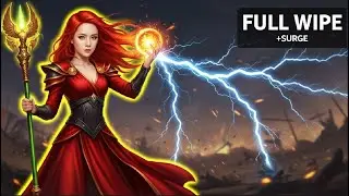 Chain Lightning + Surge = Full Map Wipe | Mage and Monsters 2