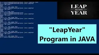 Leap Year program in java | Java program to check input year is leap year or not | write2code |