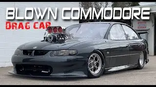 Methanol Commodore drag car