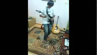 Guitar SOLO using line 6 ux2 with guitar rig 4 (god love preset)