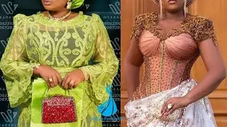 Chic and Sophisticated Lace Gowns for Evening Owambe Parties 2025