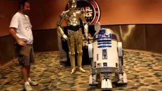 Matt Hochberg meets C3PO and R2-D2