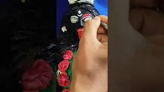 Maa Kali murti Making ll Colering process ll