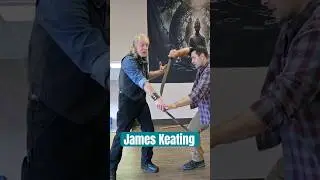 The Blade Master they never told you about | James Keating ⚔️  #KnifeFighting #Shorts