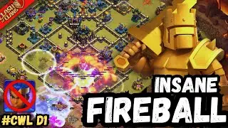 🔴SWAG RC AGAIN | CWL DAY1 (CLASH OF CLANS) #clashrudy #coc #cwl #fireball  #clashofclans