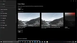 Activate Color Filter Settings in Windows 10 Easily
