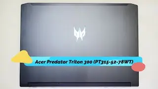 🛠️ Acer Predator Triton 300 PT315-52-78W1 Gaming Laptop Disassembly & Upgrade Options