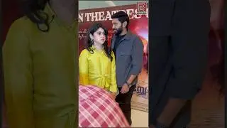 🤪Real Wife முன் Reel Wife 😝உடன் Romance செய்த Vikram Prabhu With his Wife And Shraddha Srinath
