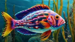 🐠✨ Enchanted World of Colorful Fish: A Magical Adventure for Kids! ✨🌈