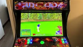 Golden Tee Series Video 8  On A 27&rdquo; Custom Bartop Arcade CNC Cut From Retropie Video Game Guy