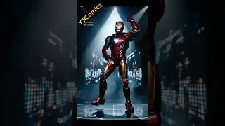 Iron Man Drops Dance Moves! 💃🔥 #marvel #avengers #ironman