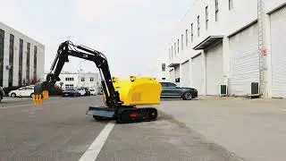 Электрический мини экскаватор ANTS  Electric Mini Excavator