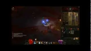 Diablo 3 - Fighting Cydae (Boss Fight) - Wizard Gameplay