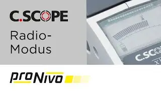 Kabelsuchger&auml;te von C.Scope im Radiomodus verwenden