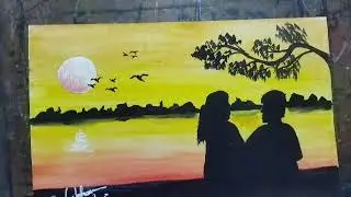 #romanticdrawing #realisticdrawing #coupledrawing #watercolorpainting #tutorialdrawing #valentinesda