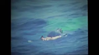 Pararescue Divers deploy flotation collar - how to get a space craft out of the sea - part 2