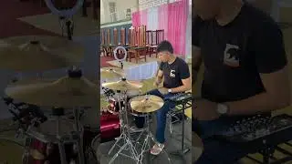 Teste kit de Pratos Zeus custom! #drumcover #drumscam #drumcamgospel