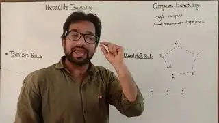 Theodilite ! Compass traversing ! Bowditch rule ! Error in traversing ! Upsssc je ! Ssc je ! JE ! AE