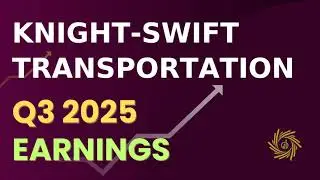 Knight Swift Transportation KNX Q3 2025 Earnings Call