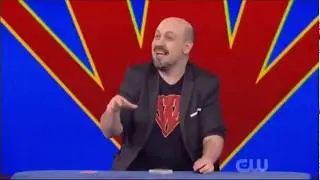 Woody Aragon in Penn and Teller FOOL US. The CHAMELEON PIECES trick: Season 6 finale