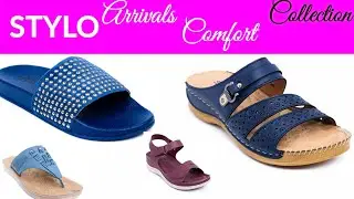 STYLO NEW ARRIVALS COMFORT LATEST CASUAL SANDAL SHOES DESIGN 2020 FOOTWEAR COLLECTION FOR LADIES