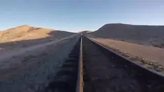 Low Flying Drone Over Railroad Tracks & Through Tunnels