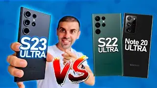 Galaxy S23 Ultra vs S22 Ultra vs Note 20 Ultra, vale a pena o preço?