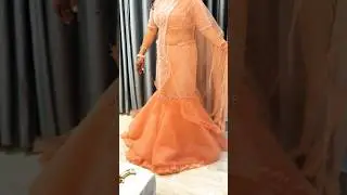 mermaid lehenga design /full flayer fish cut lehenga cutting and stitching / party wear lehenga