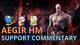 Aegir Hard - T4 Support Gameplay Commentary (Bard, Artist, Paladin)