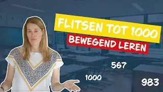 Getallen tot 1000 herkennen / flitsen I Bewegend leren I De Fitste School