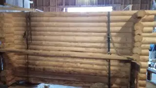 Ulkosauna valmistuu pikkuhiljaa. #timber #outdoorsauna salvuuhommaa. #salvowork #lappland
