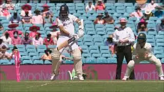 Ajinkya Rahane is Clean bold by pat Cummins india vs australia live