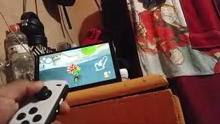 Jugando mario kart