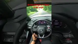 Acura Integra A Spec 2023 года, разгон от 0 до 60 миль в час