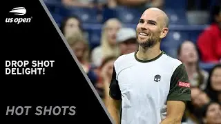 Drop Shot Delight! | Adrian Mannarino | 2021 US Open