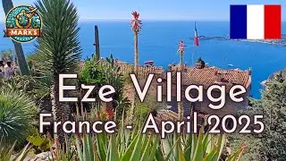 Eze Village, France - April 2025
