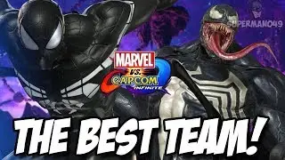 Venom & Black Suit Spiderman Team Up! - Marvel Vs Capcom Infinite: 