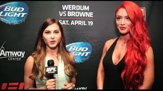 UFC on FOX 11: Eva Marie Celebrity Interview
