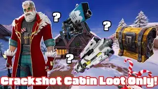 Fortnite Crackshot Cabin Loot *Only* Challenge!