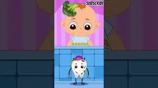 healthy food 🍲best for teeth otherwise teeths are damage ll #cartoon #2025 #trending #2025 #kids