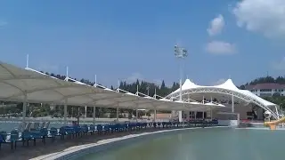 Tensile Shade Structure/ Canopy/ Tensile Car Parking Shade / Tensile Water Park Shade - 7356326160