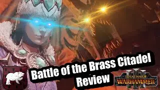 Total War Warhammer 3 Battle of the Brass Citadel Scenario Review (Khorne Vs Kislev Survival Battle)