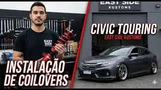 Coilover installation on a Honda Civic Touring G10 &ndash; @EastSideKustoms