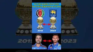 ICC CWC Qualifier 2019 & 2023 Two finalist Afghanistan & Sri Lanka