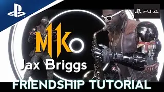 Учебник по дружбе с Джаксом Бриггсом MK11 #mk11 #mortalkombat11 #tutorial #ps4 #bt21 #jaxbriggs
