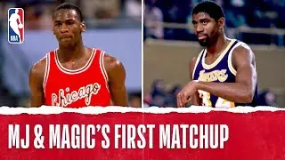 MJ & Magic's First Matchup | The Jordan Vault
