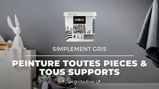 Peinture toutes pi&egrave;ces & tous supports | SIMPLEMENT GRIS | CD&Eacute;CO