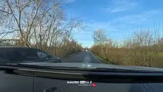 Stupid BMW driver not paying attention almost causes accident Randalstown to Portglenone NI 